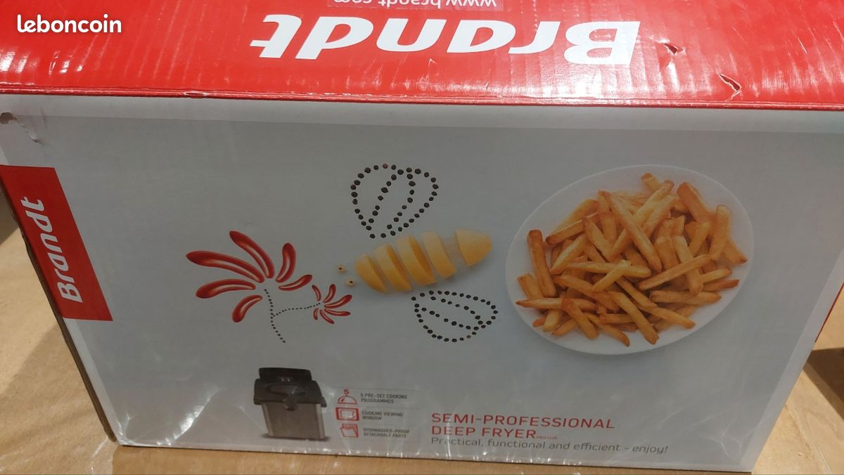 Friteuse semi professionnelle brandt (image 1)