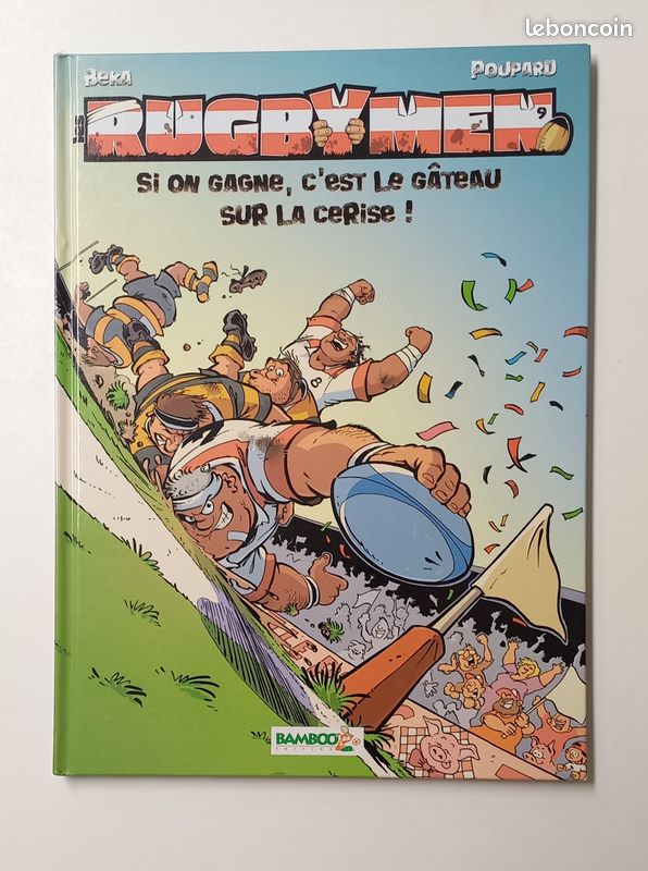 Lot de 5 "Les Rugbymen" neuves (image 3)