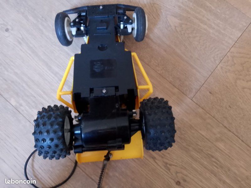 Voiture RC Vintage Nipco Buggy Gumout – Filoguidée, Années 80, Fonctionnelle