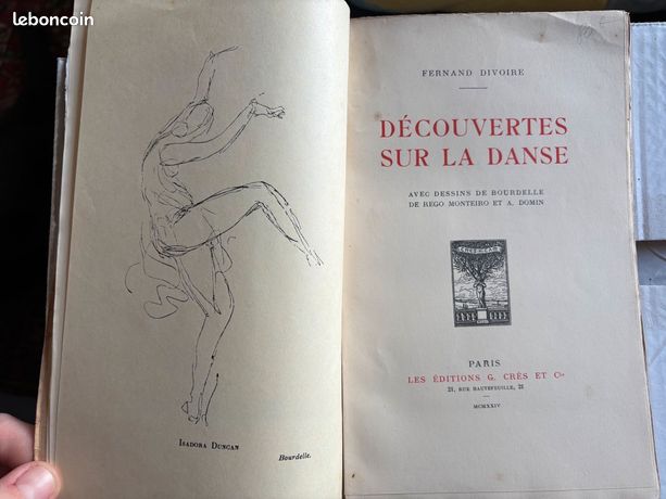 Découvertes Sur La Danse - Fernand Divoire - Édition Originale 1924