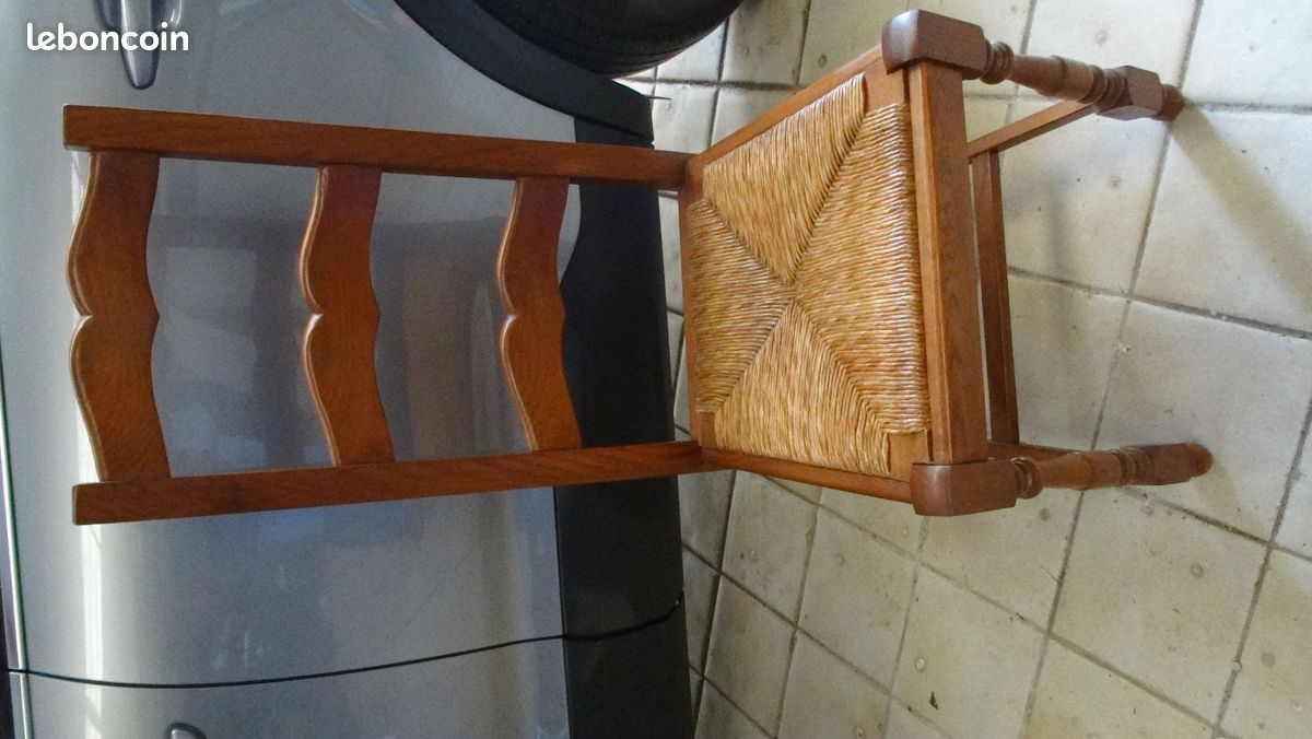 6 Chaises bois (image 2)
