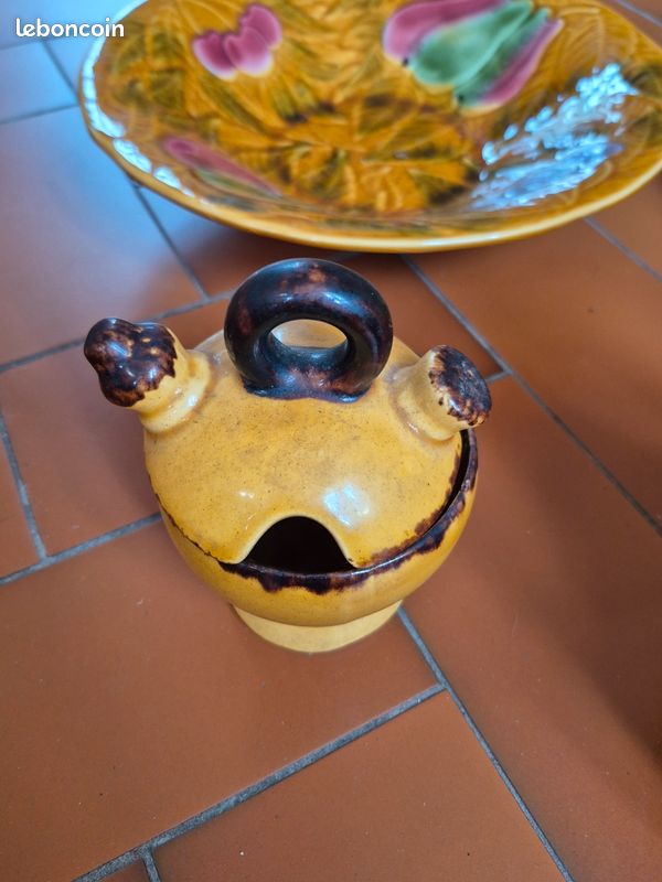 Cloche à fromage pichet et pot (image 4)