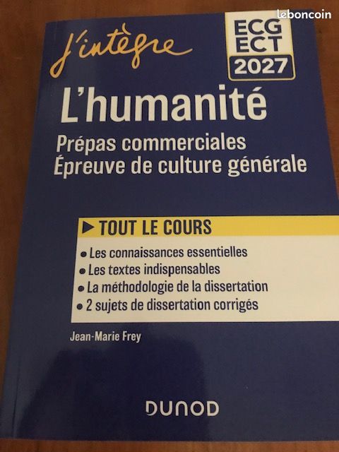 Manuel - Prépas commerciales ECG - Epreuve de culture générale 2027 (image 1)