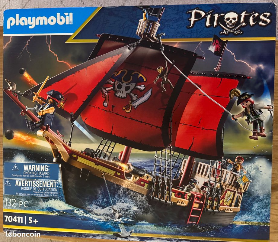 PLAYMOBIL Bateau Pirates 70411 (image 1)