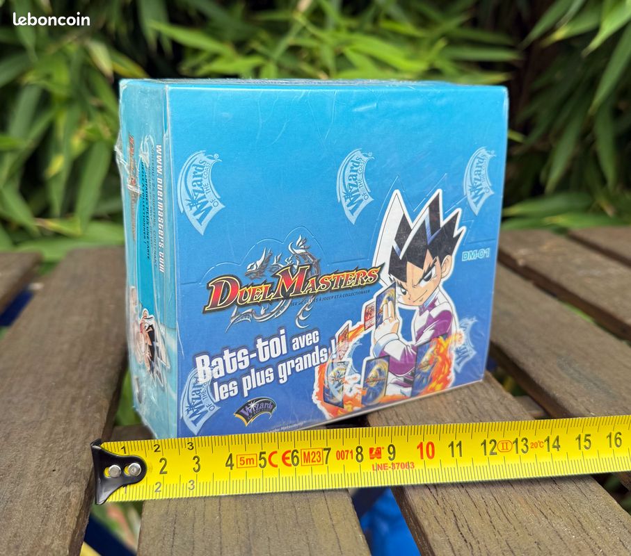 Display de 24 boosters Duel Masters serie 1 neuf sous scell. DM-01 - Jeux  & Jouets
