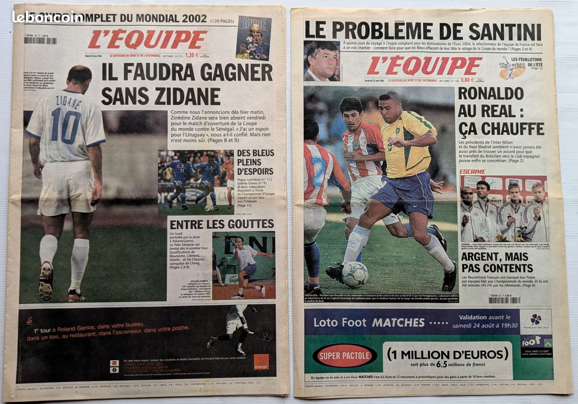 Lot france football d'occasion - Livres