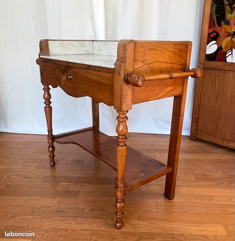 Coiffeuse/ Table de toilette ancienne, Louis Philippe (image 7)