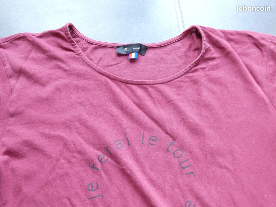 T-shirt femme manche ¾ (image 4)