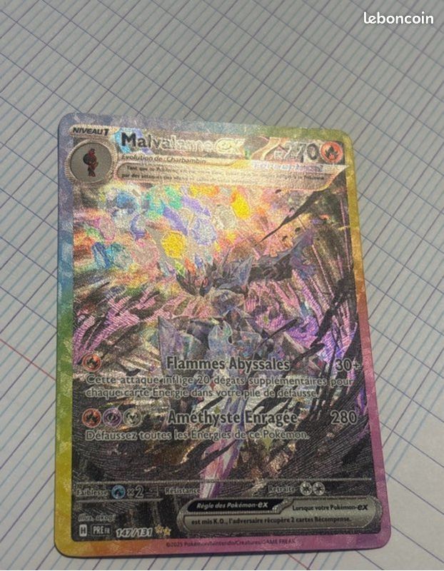 Carte malvalame ex SIR evolution prismatique (image 6)