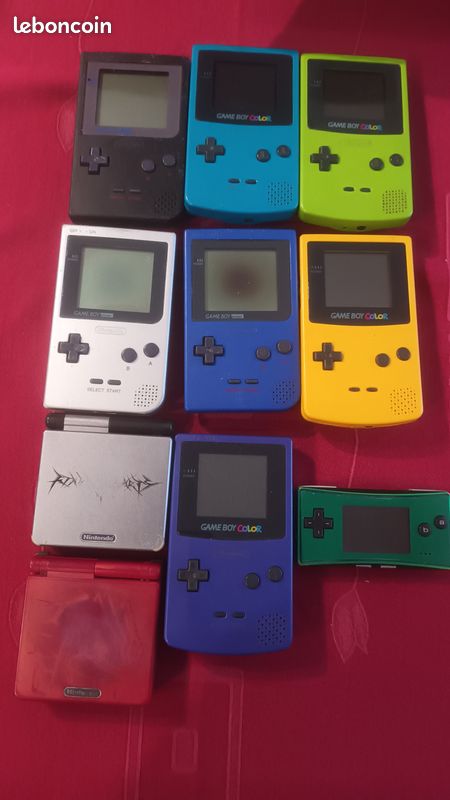 Console game boy color micro advanced sp - Consoles