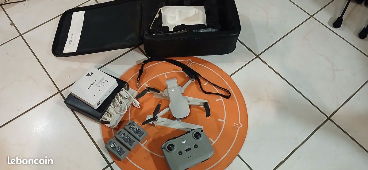 Vend drone Dji Mini 2 ( pack complet ) (image 1)