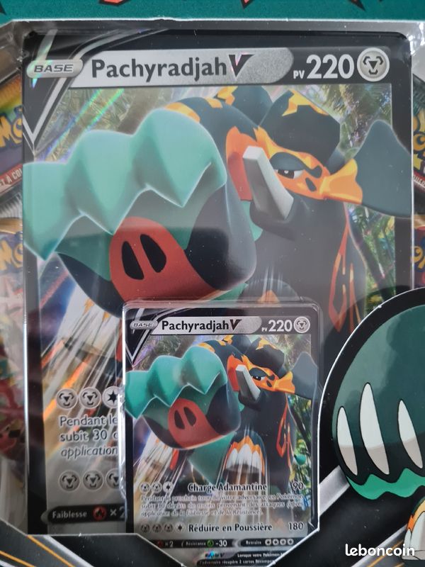 Pokemon coffret pachyradjah v de 2020 neuf encore scellé officiel (image 11)