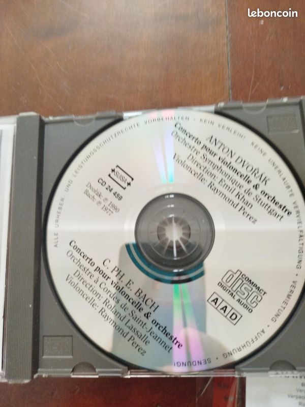 CD Raymond Perez concerto dvorak (image 4)