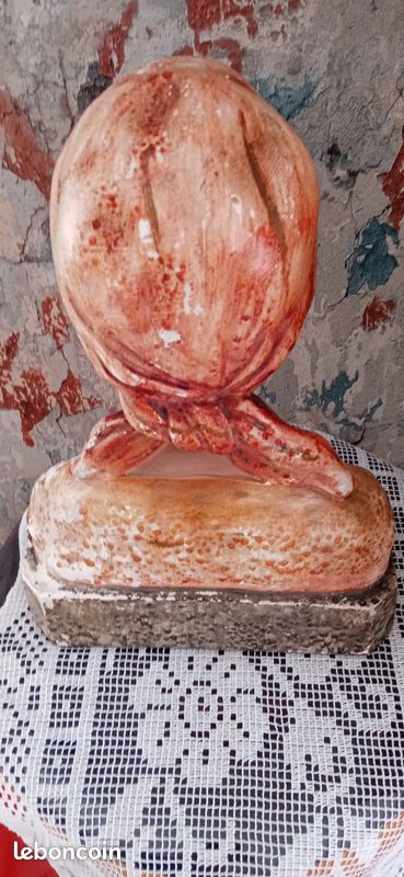 Ancien buste plâtre (image 5)