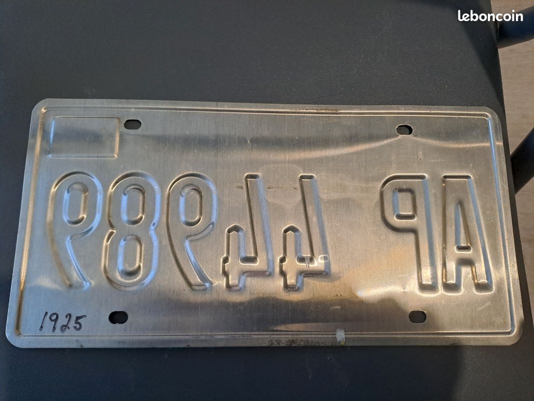 Plaque D'Immatriculation USA Illinois - Réplique Métal 30x15 Cm Pour Décoration Et Collection