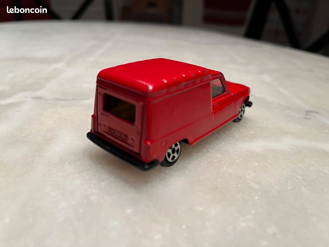 JOUET ANCIEN CIJ 5/48 Renault 4Cv Rouge Mecanique 18Cm Vers 1950 Av Boite Et Cle EUR 399,00 - FR