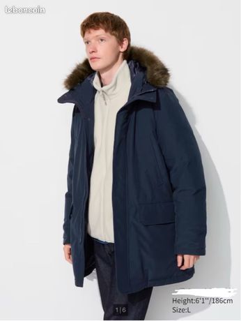 Down Long Coat Uniqlo Ultra Warm Down MEN'S ULTRA WARM HYBRID DOWN