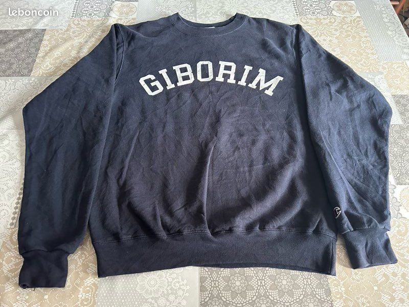 Sweat col rond Champion " - Taille S - Bleu Marine (image 2)