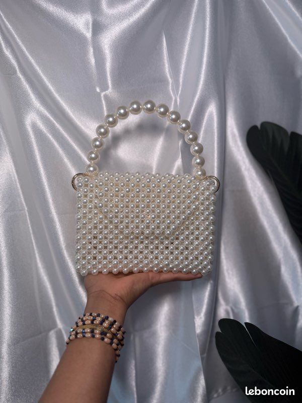 Perle Sac Ã Main Imitation Shein Sac Perle Femme Chaîne De Sac à