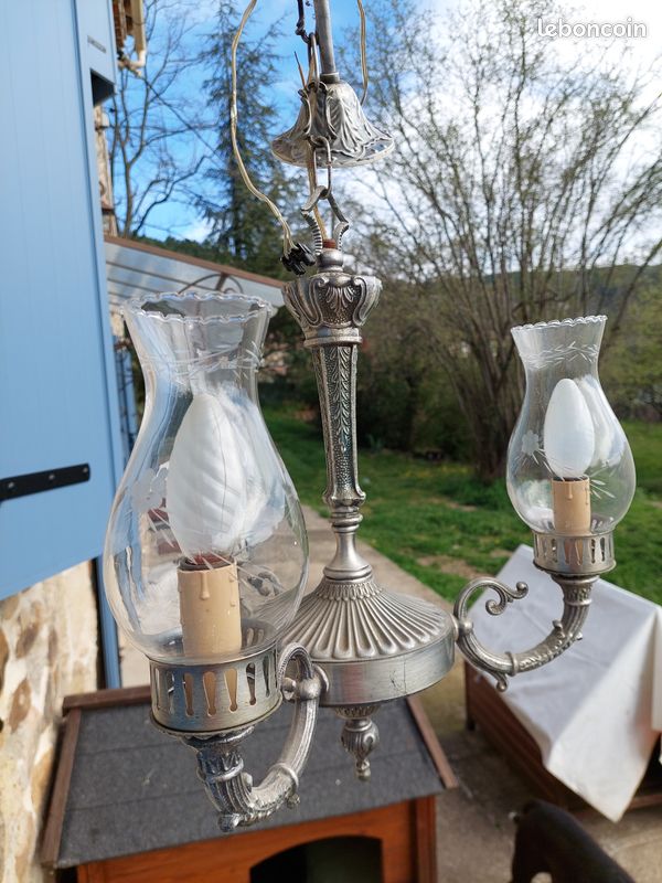 Lampadaire etain (image 2)