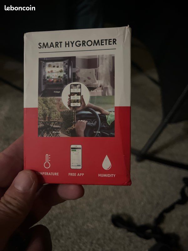 Thermomètre hydrogène intérieur Bluetooth (image 1)