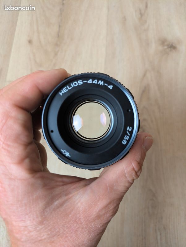 Objectif Helios-44M-4 58mm f/2 — Monture M42 (image 1)