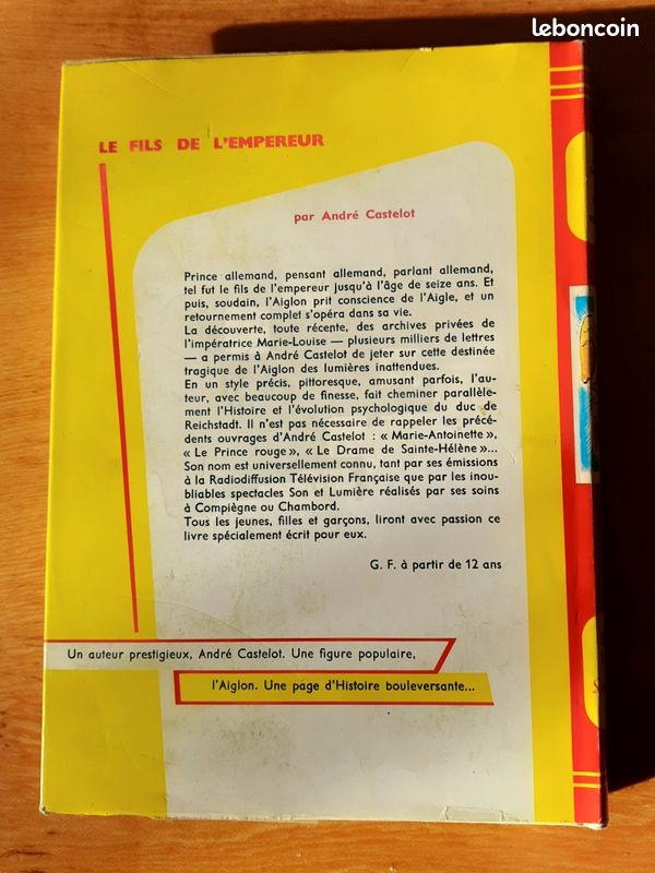 Le fils de l'empereur, collection Rouge et Or (image 2)