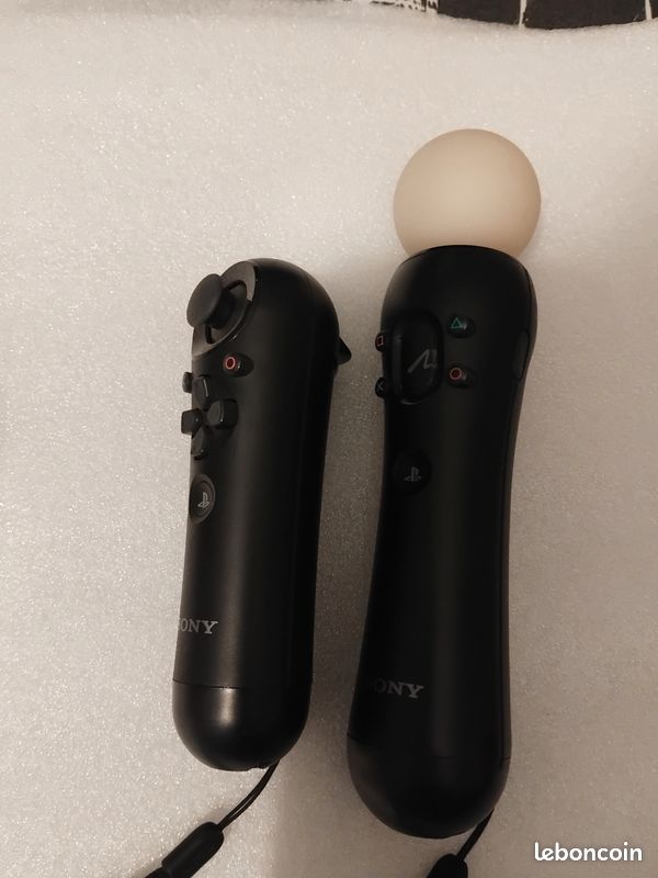 PROMO Lot 2 Manette PS Playstation Move + Camera + USB + Disque