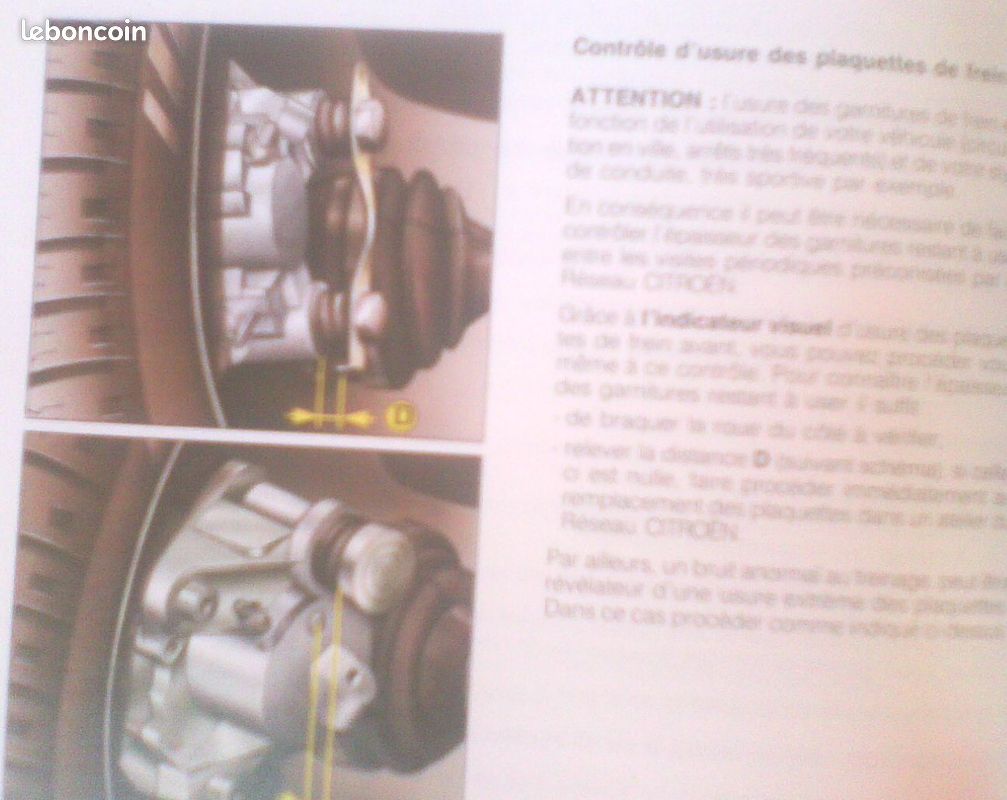 Manuel du conducteur Citroën AX en TBE (image 3)