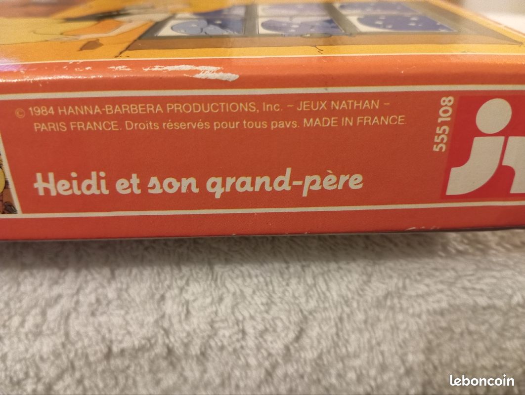 Puzzle heidi et son grand père vintage (image 2)