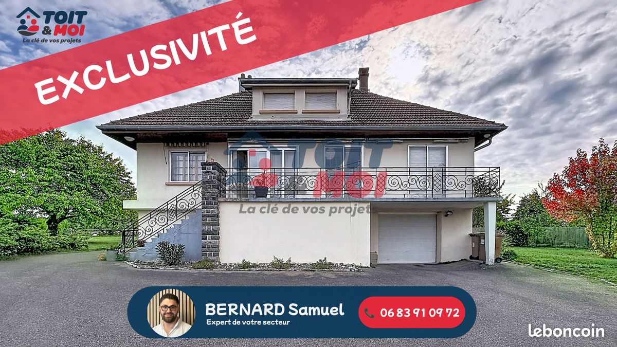 Maison 5 pièces 129 m² · à Frotey-lès-Vesoul · 129 m² · 179 900 €