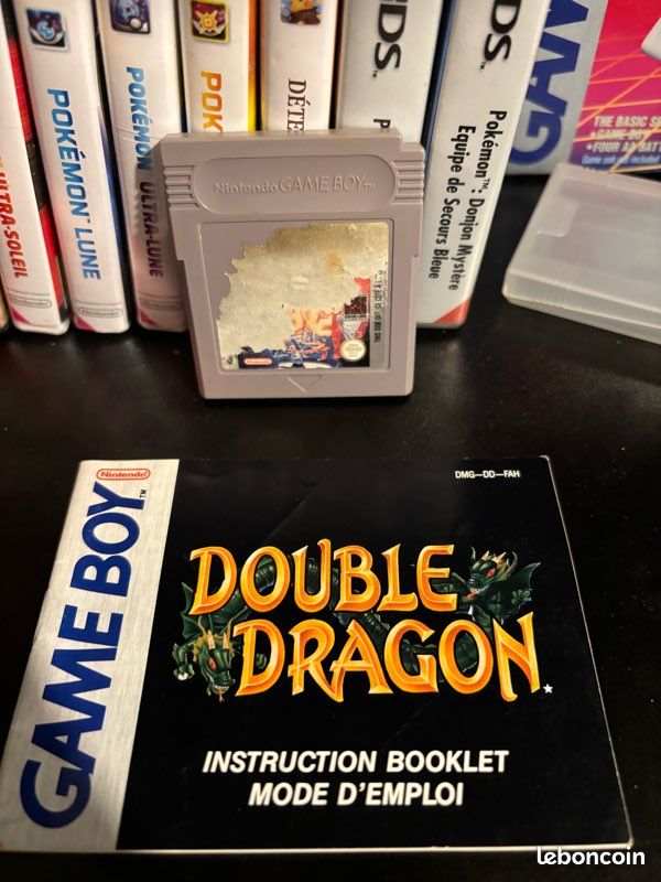 Jeux double dragon + notice jeux game boy (image 1)