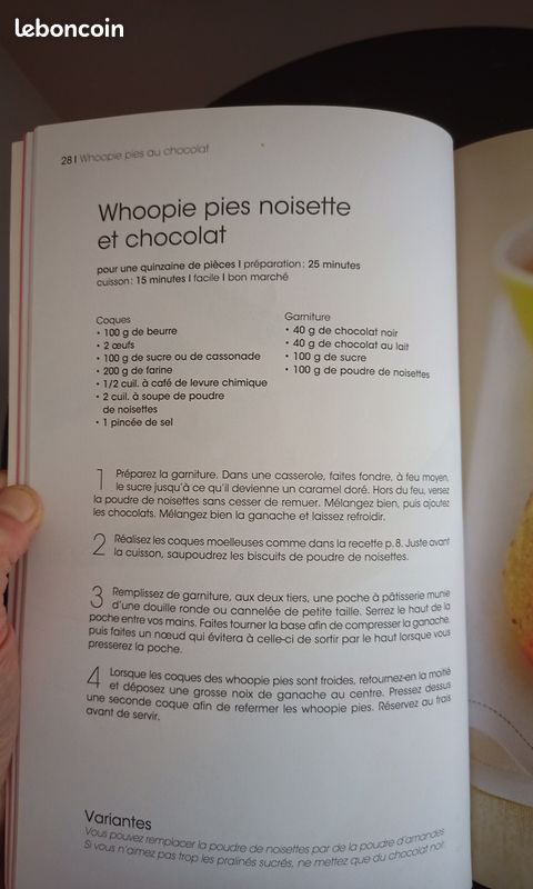 Whoopies - Livre de recettes pour de petits gâteaux originaux (image 2)