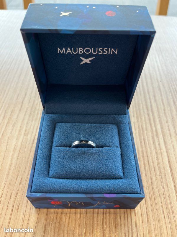 Boîte à Bague De Marque Mauboussin - Occasion - Pour Écrin Ou Collection