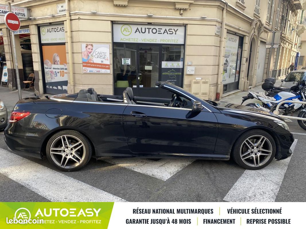 Mercedes CLASSE E CABRIOLET 220 D 2.1 CDi 16V 9G-TRONIC BlueTEC 170 CH (image 10)