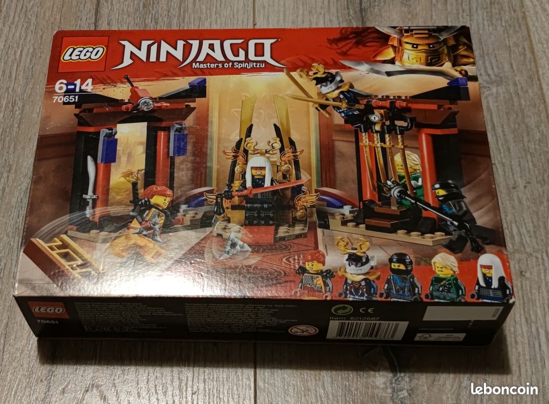 Harumi Ninjago Lego 70651 LEGO Ninjago Hunted Throne Room Showdown