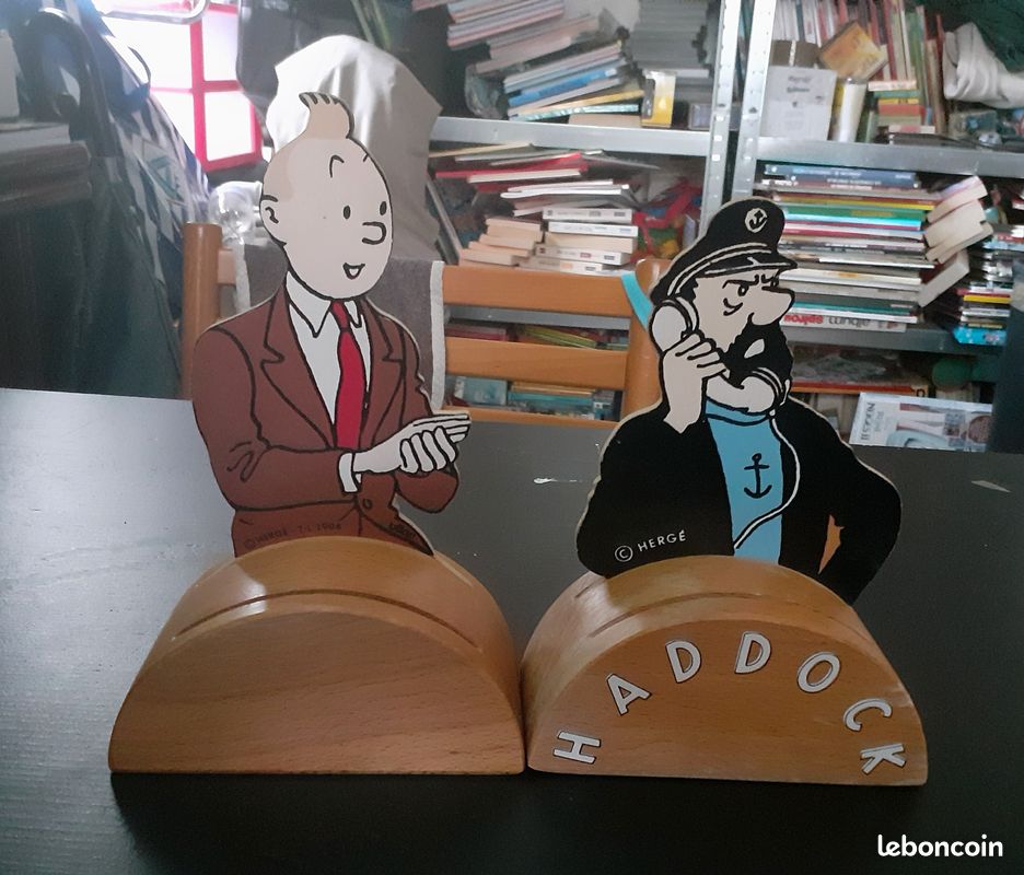 Tirelire Tintin, Haddock Et Milou Autour D'un Coffre - Plastique - Occasion