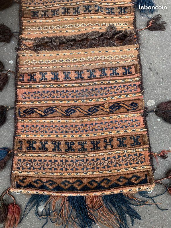 Tapis sac afgans fait main le boteh (image 3)