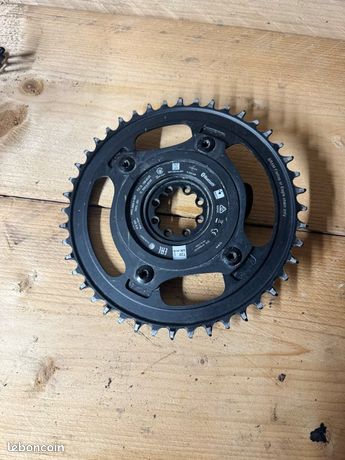 Pédalier Spécialité TA Occasion Pour Vélo De Route - Dimensions 50/40 - Aluminium Argenté France