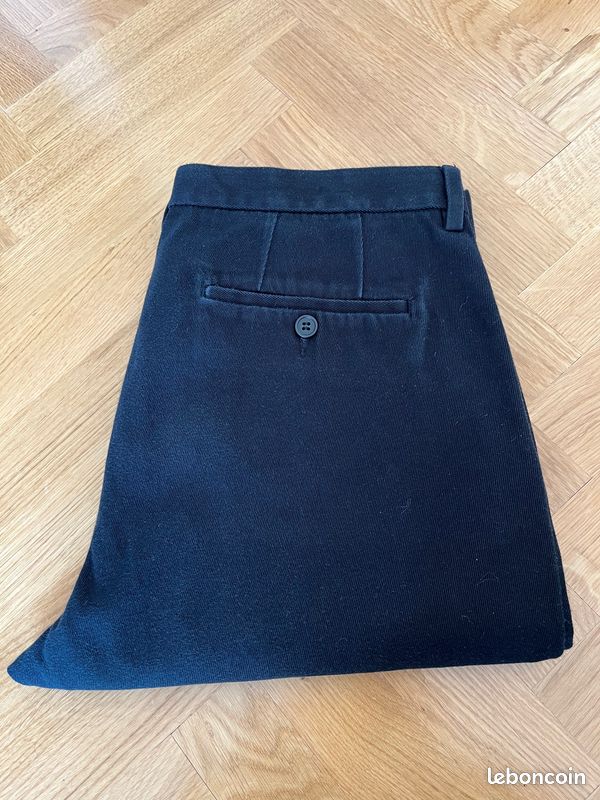 Homme, Pantalon ''H&M'' Slim Fit, Taille 52EUR, 100% Coton épais, Noir (image 13)