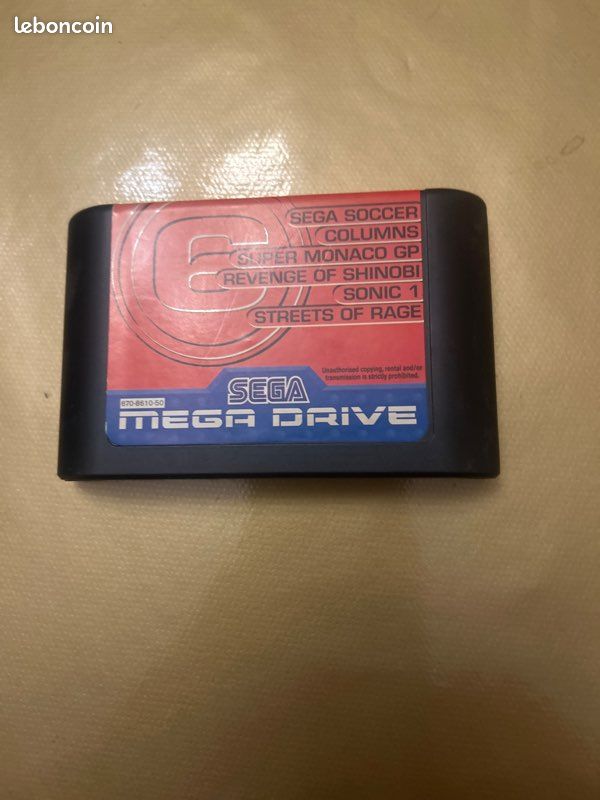 Jeu Vidéo M6 Pour SEGA Mega Drive | Cartouche Seule | État Correct, Opérationnel