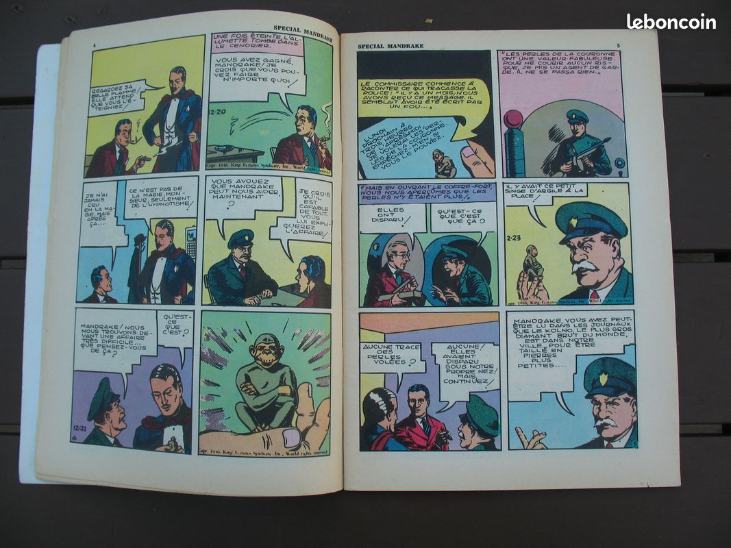 SPECIAL MANDRAKE - mensuel n° 26 -- 1965 (image 4)