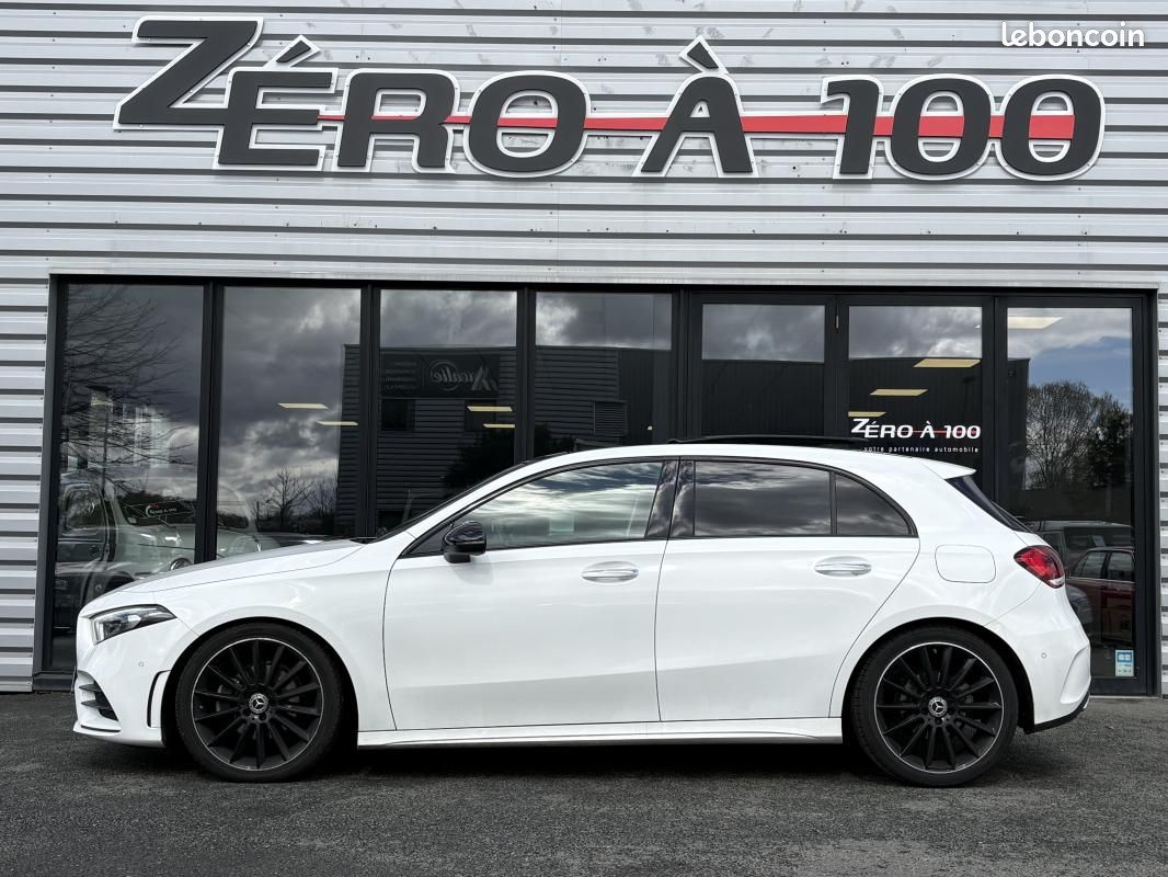 Mercedes Classe A A200D moteur mercedes pack AMG ( éclairage d'ambiance, Toit Ouvrant, Siège élec... (image 12)