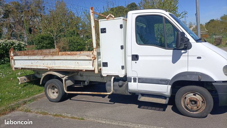 Camion Benne Renault Miniature – J.N.M. Marseille – Tôle Peinte – Complet