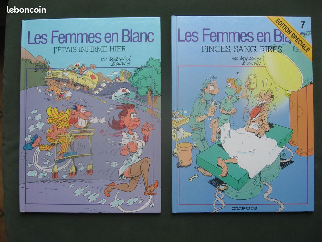 2 albums bd les femmes en blanc / bercovici (image 1)