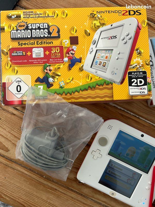 Pack Nintendo 2DS super Mario Bros 2 (image 3)