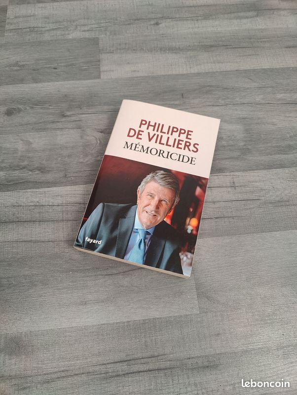 Livre · Mémoricide — Philippe de Villiers | Fayard 2024 (image 1)
