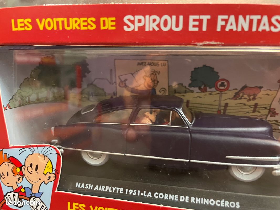 15 Figurines voitures personnages Spirou (image 9)