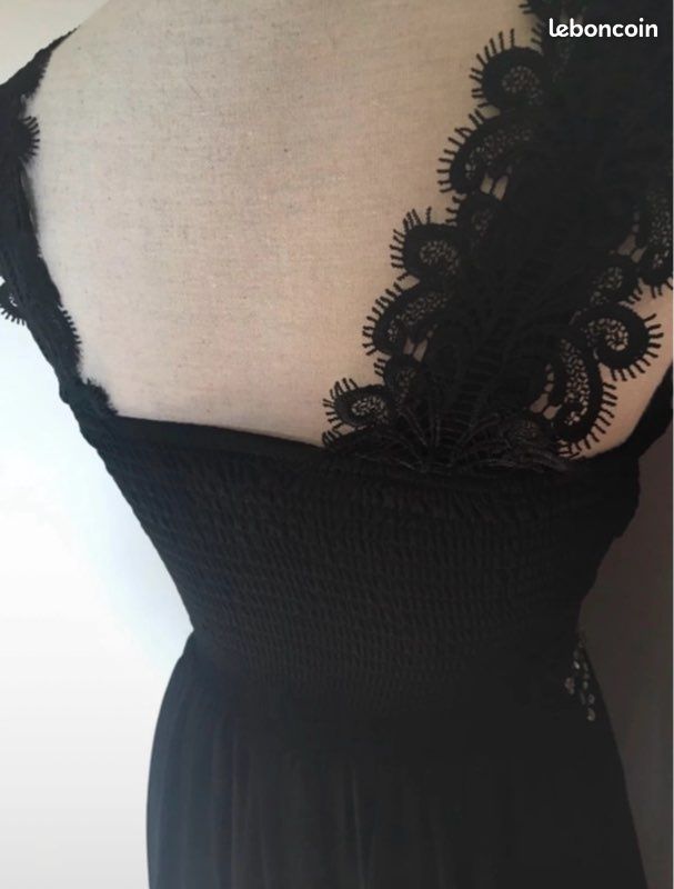 Robe de soirée noire (image 8)