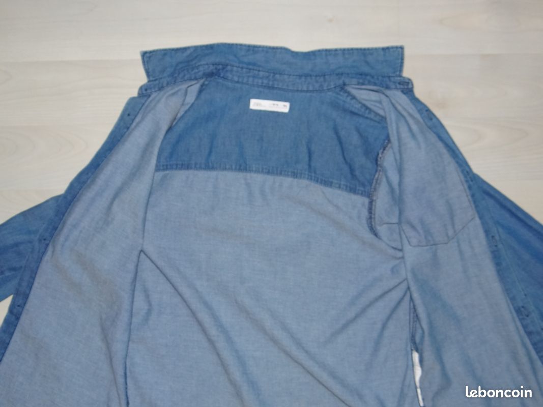 Etat neuf chemise en jean zara 14 ans (image 2)